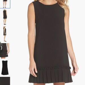 Tahari Pleated Shift Dress, size 12